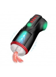 Интерактивный мастурбатор Raven с вакуумом, вибрацией и подсветкой - Shots Media BV - в Симферополе купить с доставкой