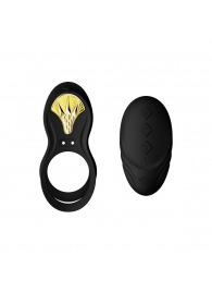 Черное эрекционное виброкольцо Bayek с пультом ДУ - Zalo - в Симферополе купить с доставкой