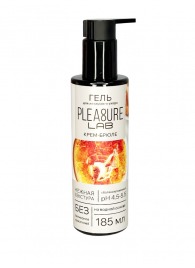 Съедобный лубрикант на водной основе Pleasure Lab с ароматом крем-брюле - 185 мл. - Pleasure Lab - купить с доставкой в Симферополе