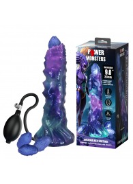 Фиолетовый яйцеродящий фаллоимитатор Duskwalker Sentinal на присоске - 22,4 см. - Baile - купить с доставкой в Симферополе