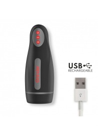 Черный автоматический мастурбатор с управлением через приложение - Oninder - в Симферополе купить с доставкой