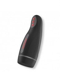 Черный автоматический мастурбатор с управлением через приложение - Oninder - в Симферополе купить с доставкой