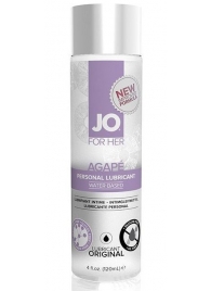 Женский лубрикант на водной основе JO AGAPE LUBRICANT ORIGINAL - 120 мл. - System JO - купить с доставкой в Симферополе