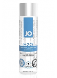 Охлаждающий лубрикант на водной основе JO Personal Lubricant H2O COOLING - 120 мл. - System JO - купить с доставкой в Симферополе