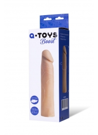 Реалистичная насадка с ярко выраженной головкой - 16,5 см. - A-toys - в Симферополе купить с доставкой