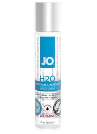 Возбуждающий лубрикант на водной основе JO Personal Lubricant H2O Warming - 30 мл. - System JO - купить с доставкой в Симферополе