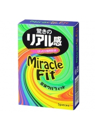 Презервативы Sagami Xtreme Miracle Fit - 5 шт. - Sagami - купить с доставкой в Симферополе