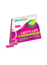 Возбуждающие капсулы Ladys Life - 14 капсул (0,35 гр.) - SuperCaps - купить с доставкой в Симферополе