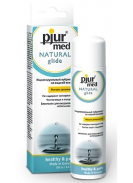 Нейтральный лубрикант на водной основе pjur MED Natural glide - 100 мл. - Pjur - купить с доставкой в Симферополе