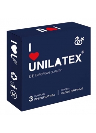 Ультрапрочные презервативы Unilatex Extra Strong - 3 шт. - Unilatex - купить с доставкой в Симферополе