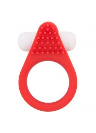 Красное эрекционное кольцо LIT-UP SILICONE STIMU RING 1 RED - Dream Toys - в Симферополе купить с доставкой