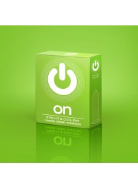 Цветные ароматизированные презервативы ON) Fruit   Color - 3 шт. - ON) - купить с доставкой в Симферополе