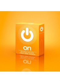 Презервативы ON) Stimulation с точками - 3 шт. - ON) - купить с доставкой в Симферополе