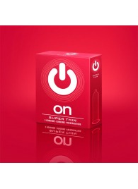 Супертонкие презервативы ON) Super Thin - 3 шт. - ON) - купить с доставкой в Симферополе