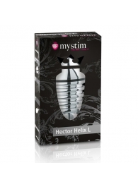 Анальный плаг для электростимуляции Hector Helix Buttplug L - 11,5 см. - MyStim - купить с доставкой в Симферополе