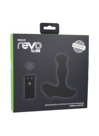 Чёрный перезаряжаемый массажёр предстательной железы NEXUS Revo Slim - Nexus Range - в Симферополе купить с доставкой