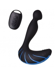 Чёрно-синий массажер простаты Erotist Third - Erotist Adult Toys - в Симферополе купить с доставкой