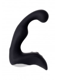 Чёрный изогнутый вибростимулятор простаты Erotist - Erotist Adult Toys - в Симферополе купить с доставкой