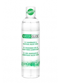 Гель-смазка 2-в-1 MASSAGE   LUBRICANT ALOE VERA - 300 мл. - Waterglide - купить с доставкой в Симферополе