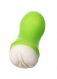Мастурбатор-вагина A-Toys в зеленой колбе - A-toys - в Симферополе купить с доставкой