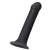 Черный фаллос на присоске Silicone Bendable Dildo L - 19 см. - Strap-on-me - купить с доставкой в Симферополе
