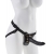 Чёрный с золотом женский страпон Designer Strap-On - Pipedream - купить с доставкой в Симферополе