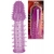 Фиолетовая насадка, удлиняющая половой член - 13,5 см. - Toyfa Basic - в Симферополе купить с доставкой