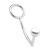 Кольцо на пенис с анальным стимулятором Stainless Steel Anal Hook   Cock Ring - BlueLine - в Симферополе купить с доставкой