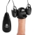 Черная стимулирующая насадка для головки полового члена Multi Speed Vibrating Penis Head Teaser - XR Brands - в Симферополе купить с доставкой