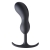 Черный массажер простаты с утяжелителями Premium Silicone Weighted Prostate Plug Large - 18,8 см. - XR Brands - в Симферополе купить с доставкой