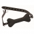 Черный кляп в форме косточки Hound Adjustable Dog Bone Gag - XR Brands - купить с доставкой в Симферополе