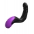 Черно-фиолетовый вибромассажёр простаты Hyper-Pulse P-Spot Massager - Pipedream - в Симферополе купить с доставкой