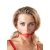 Силиконовый кляп-шар на чёрных ремешках Red Gag silicone - Orion - купить с доставкой в Симферополе