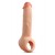 Телесная насадка-удлинитель Thrive 8.75 Inch Realistic Penis Extender Sleeve - 22,2 см. - Blush Novelties - в Симферополе купить с доставкой