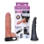 Страпон с 2 насадками и вибрацией UniStrap - 20 и 18 см. - LOVETOY (А-Полимер) - купить с доставкой в Симферополе