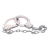 Наручники из металла с длинной цепочкой CHROME HANDCUFFS METAL HANDCUFFS W. KEY - NMC - купить с доставкой в Симферополе