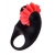 Чёрно-красное эрекционное виброкольцо Erotist - Erotist Adult Toys - в Симферополе купить с доставкой