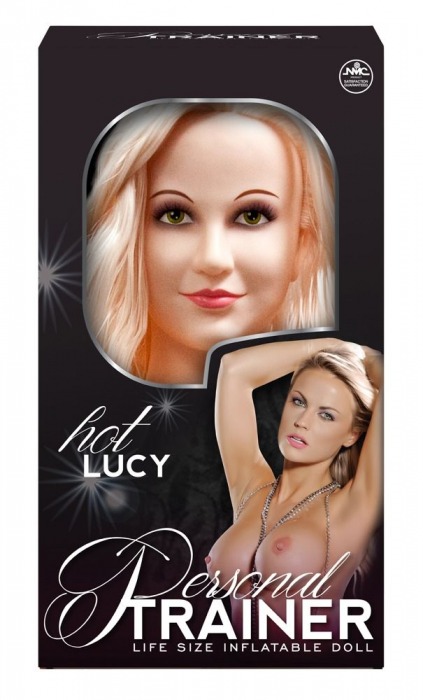 Надувная кукла с вибрацией и 2 любовными отверстиями Hot Lucy Lifesize Love Doll - NMC - в Симферополе купить с доставкой
