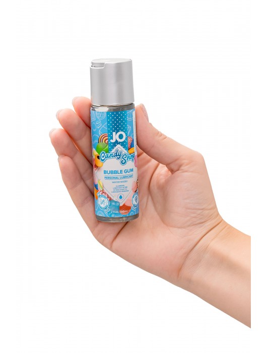 Смазка на водной основе Candy Shop Bubblegum с ароматом жвачки - 60 мл. - System JO - купить с доставкой в Симферополе