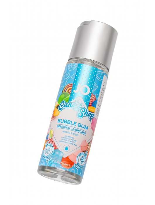 Смазка на водной основе Candy Shop Bubblegum с ароматом жвачки - 60 мл. - System JO - купить с доставкой в Симферополе