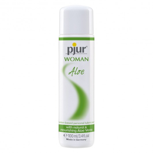 Лубрикант на водной основе pjur WOMAN Aloe - 100 мл. - Pjur - купить с доставкой в Симферополе