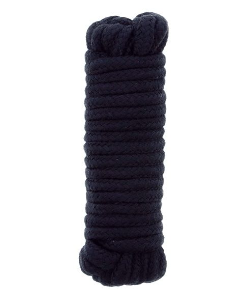 Чёрная веревка для связывания BONDX LOVE ROPE - 5 м. - Dream Toys - купить с доставкой в Симферополе