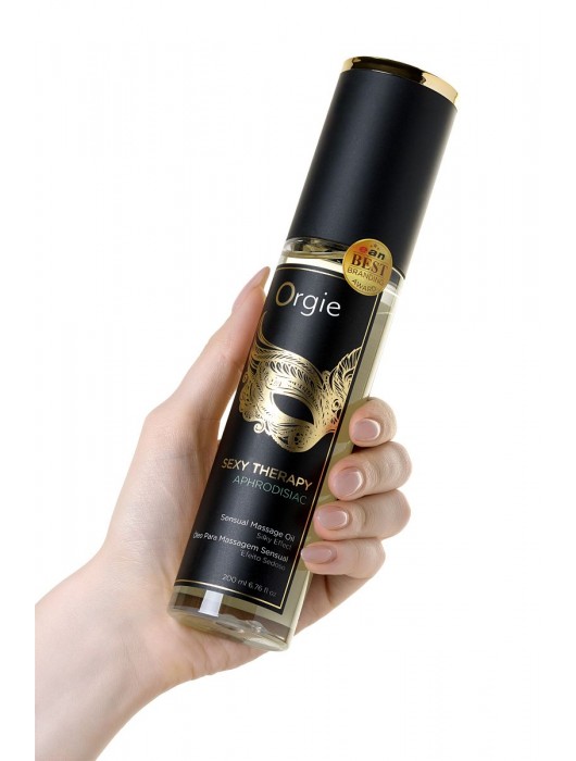 Минеральное массажное масло Orgie Sexy Therapy Afrodisiac - 200 мл. - ORGIE - купить с доставкой в Симферополе