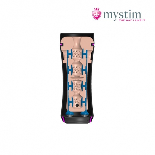 Мастурбатор-анус Opus E Donut с возможностью подключения электростимуляции - MyStim - купить с доставкой в Симферополе