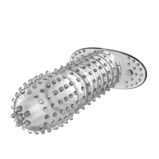 Закрытая прозрачная насадка Crystal sleeve - 12 см. - Erowoman-Eroman - в Симферополе купить с доставкой