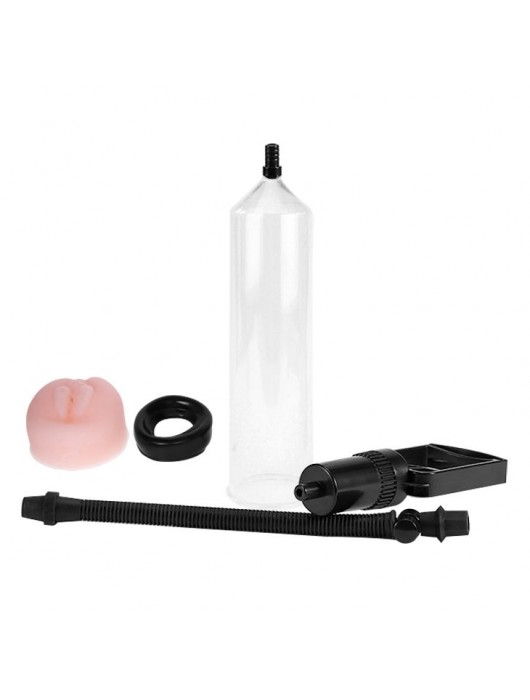 Поршневая мужская помпа с насадкой - Baile - в Симферополе купить с доставкой