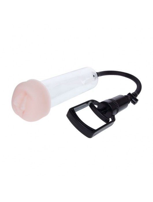 Поршневая мужская помпа с насадкой - Baile - в Симферополе купить с доставкой