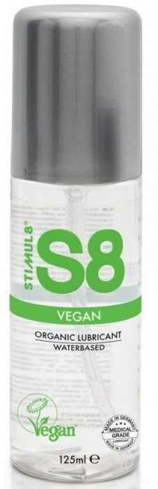 Веганский лубрикант на водной основе S8 Vegan Lube - 125 мл. - Stimul8 - купить с доставкой в Симферополе
