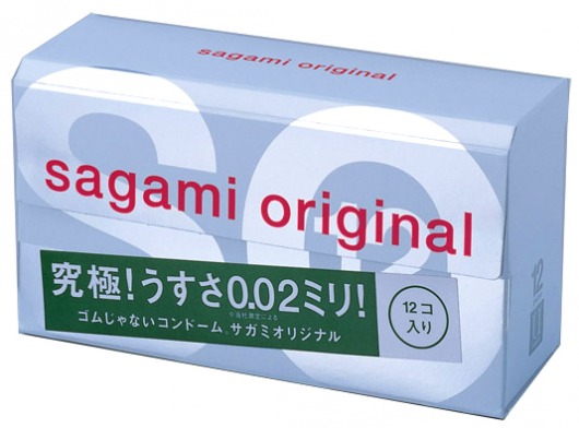 Ультратонкие презервативы Sagami Original - 12 шт. - Sagami - купить с доставкой в Симферополе