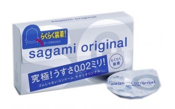 Ультратонкие презервативы Sagami Original QUICK - 6 шт. - Sagami - купить с доставкой в Симферополе